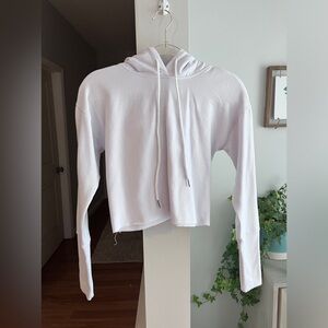 House of Harlow 1960 White Hoodie